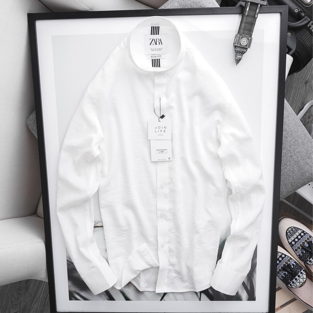 [BAO ĐỔI TRẢ] Áo sơ mi [CỔ TRỤ] [CHẤT ĐŨI] cực xịn xò, chất vải siêu mềm, siêu mịn, siêu mát | BigBuy360 - bigbuy360.vn