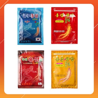 Cao dán hồng sâm nhập khẩu Hàn Quốc 💚FREE SHIP💚 Cao dán cao cấp