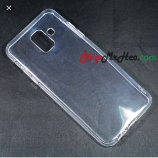 Ốp lưng dẻo galaxy a6 2018 mỏng trong suốt
