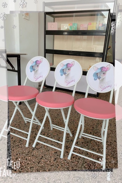 Ghế gấp gọn hình 3D