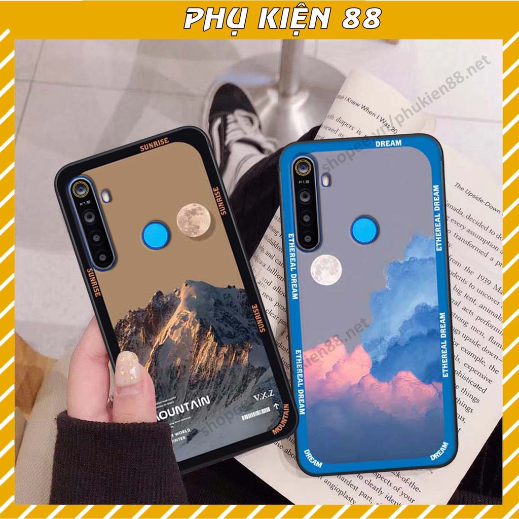 Ốp Realme 5 / 5 Pro / C3 hình vũ trụ, mountain, cloud phong cách cá tính