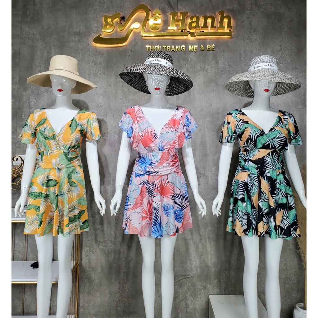 Đồ Bơi Nữ Một Mảnh Kín Đáo Giấu Bụng - Bikini Áo Tắm Váy Bơi Đẹp