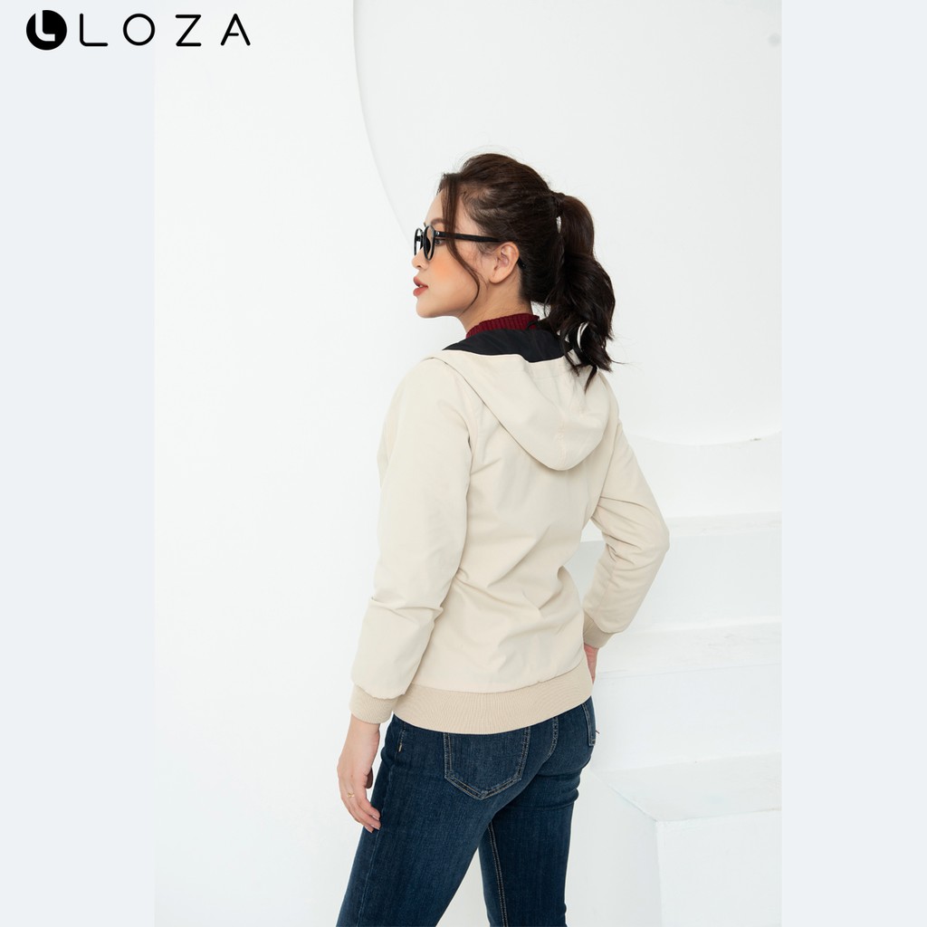 Áo jacket nữ có mũ-LOZA LJ10001 | BigBuy360 - bigbuy360.vn