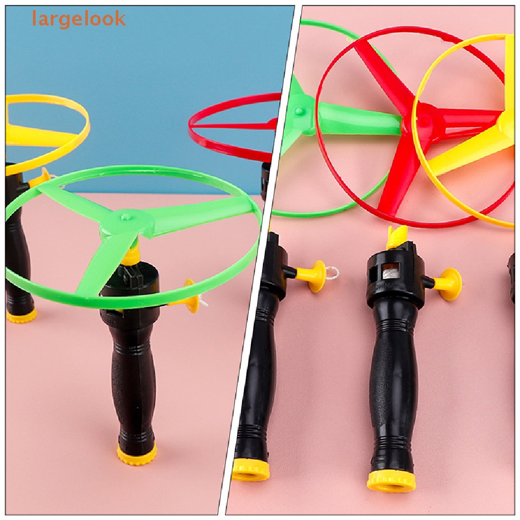 [Biglook] 6 Đĩa Bay Trực Thăng Đồ Chơi Kéo Dây Cót Cho Trẻ Em