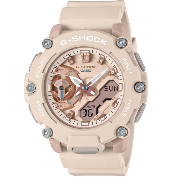 Đồng hồ casio nữ dây nhựa GSHOCK GMA-S2200M-4A chính hãng