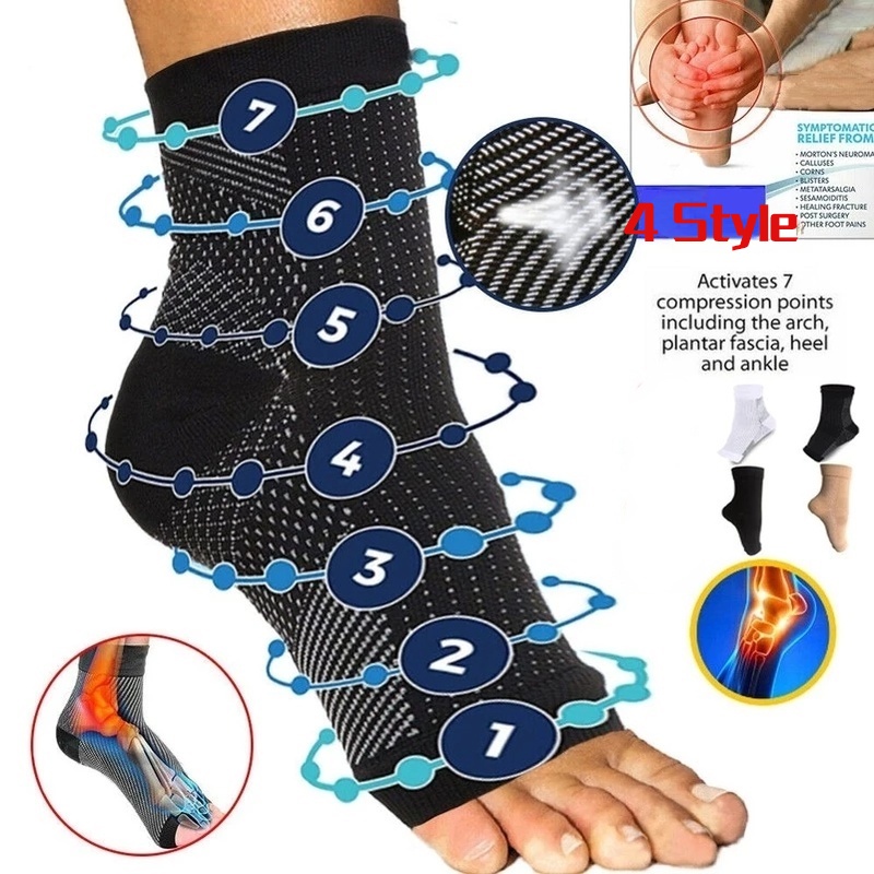 Đôi vớ hỗ trợ mắt cá chân chống mỏi chân giảm đau tuần hoàn tiện dụng khi đi du lịch và chạy đường dài