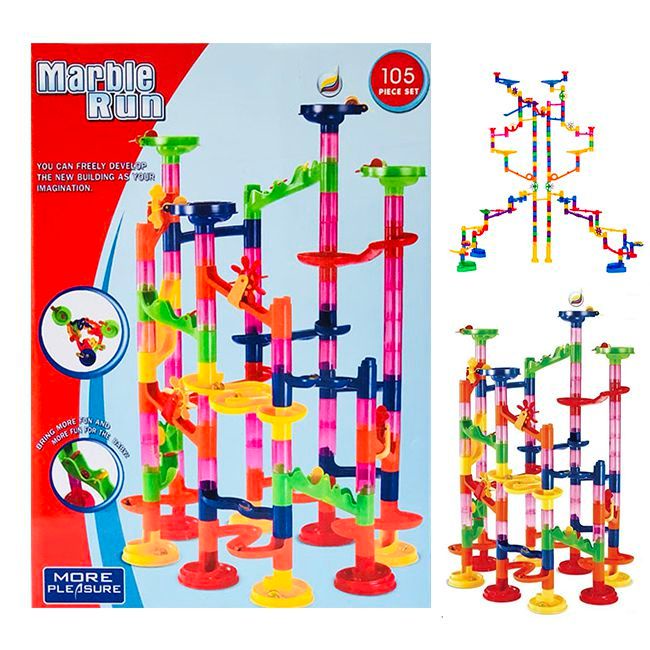 Bộ đồ chơi lắp ráp lăn bi Marble run - 3942