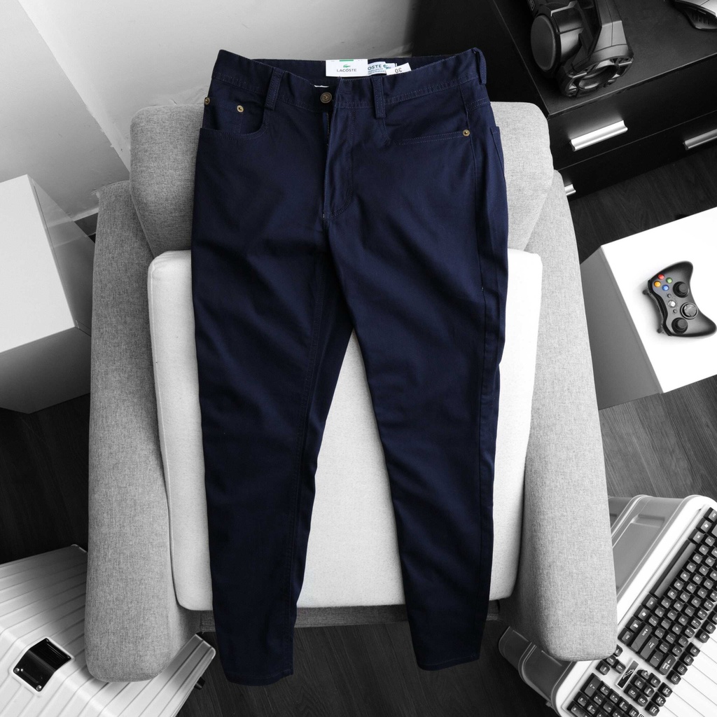 Uần Kaki Dài Giả Jeans Chất Xuất Hàn Cotton Co Giãn , Form Ôm nhẹ Trẻ Trung, BigSize 100kg - Ivanbigsize