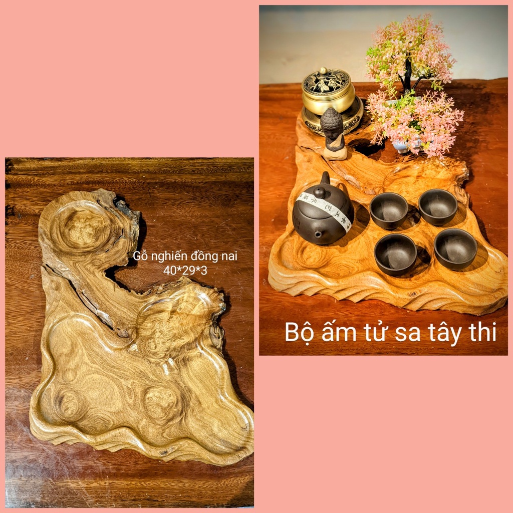 Decor Khay Bàn Trà Gỗ Nghiến Đồng Nai 1