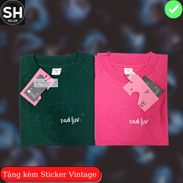 Áo thun 𝗧𝗘𝗘 𝗦𝗔𝗗𝗟𝗨𝗩 + 𝗕𝗢𝗫 ®️ - 𝑯𝒂̀𝒏𝒈 𝒄𝒉𝒊́𝒏𝒉 𝒉𝒂̃𝒏𝒈