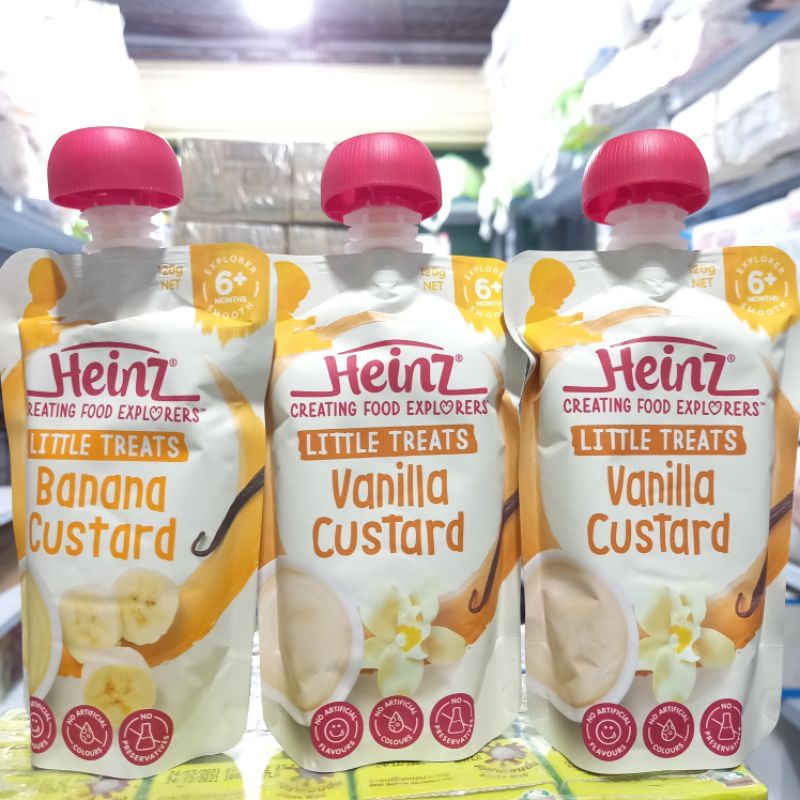 Váng Sữa Heinz Úc vị Vani, Xoài, Dâu, Chuối Date T11-T12/2021