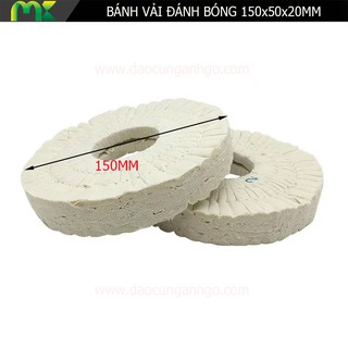 Bánh vải đánh bóng máy dán cạnh 150x50x20mm