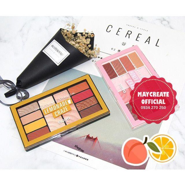 Bảng Mắt Novo 3in1 Ornate Kiêm Bắt Sáng Và Má Hồng Hàng Nội Địa Trung