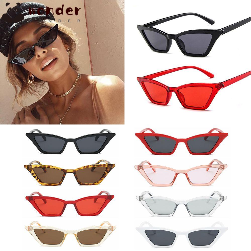 Mắt kính chống nắng thời trang UV400 phong cách mắt mèo cổ điển