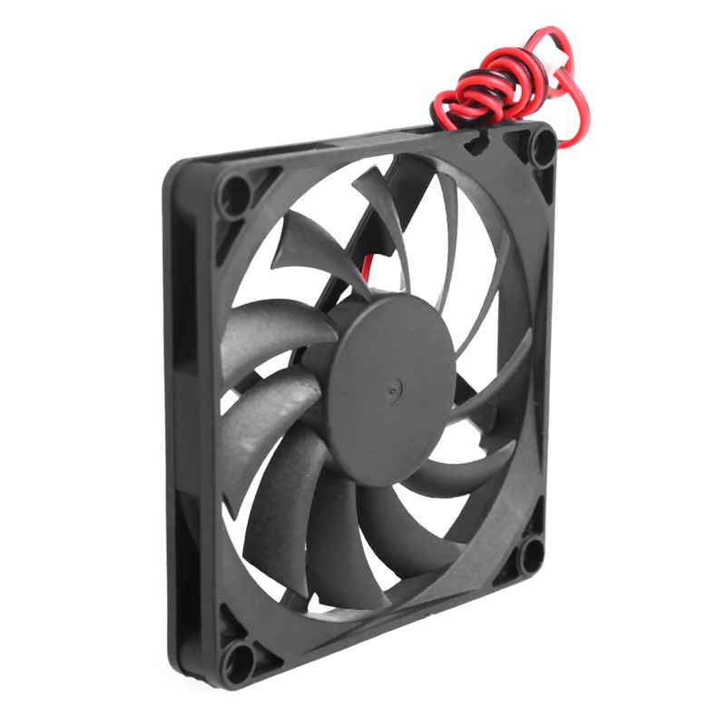 Quạt tản nhiệt hệ thống làm mát không chổi than 12V 2-Pin 80x80x10mm cho CPU máy tính