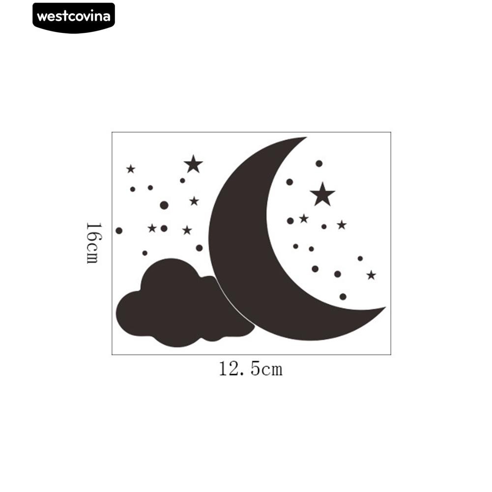 Sticker dán tường hình đám mây