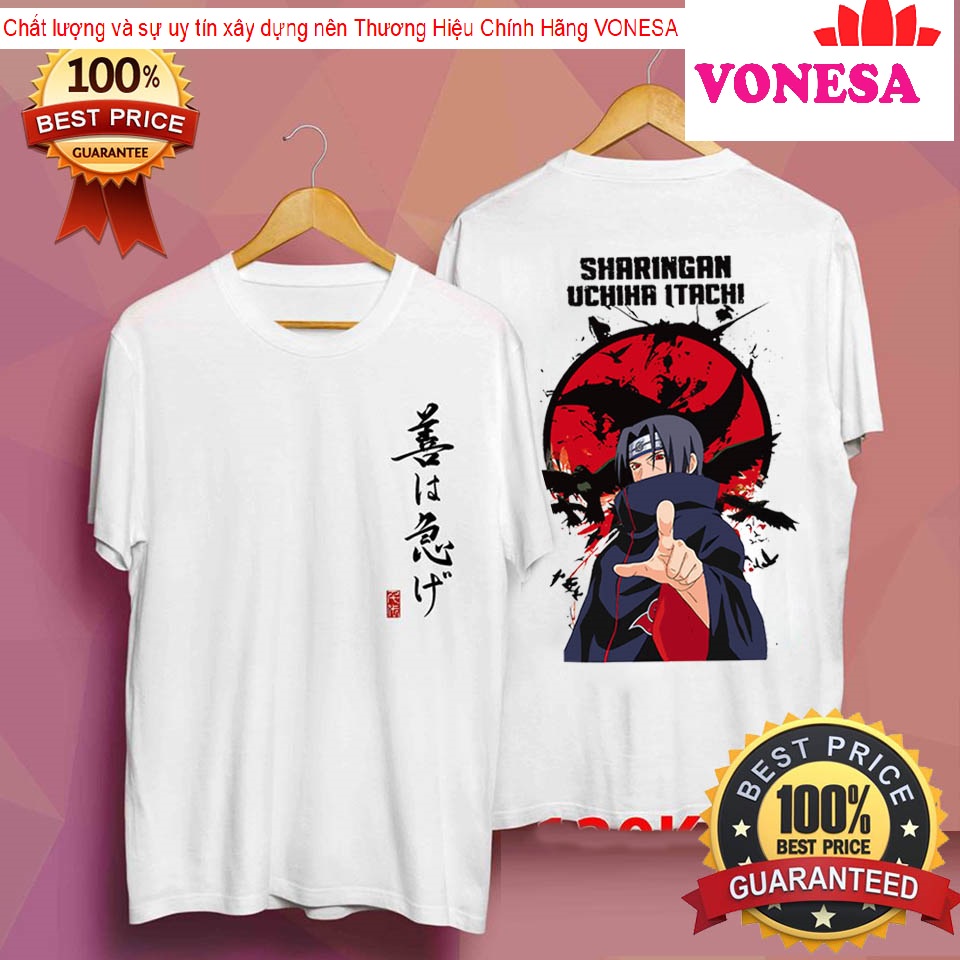 Áo Uchiha Itachi Naruto Siêu Độc - Áo Thun ITACHI NARUTO Tshirt NT06 ( HÌNH .T.H.Ậ.T.)
