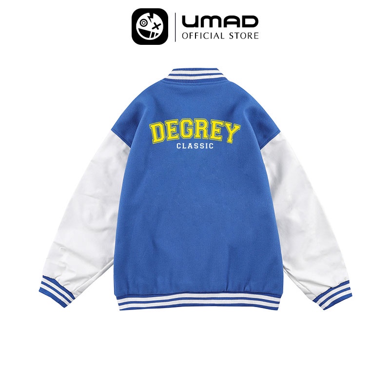 Áo khoác BOMBER Basic mẫu DEGREY Unisex form rộng cực chất phong cách cá tính vải đẹp thoáng mát hot trend 2022