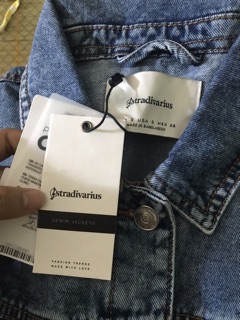 ÁO KHOÁC JEANS STRADIVARIUS AUTHENTIC