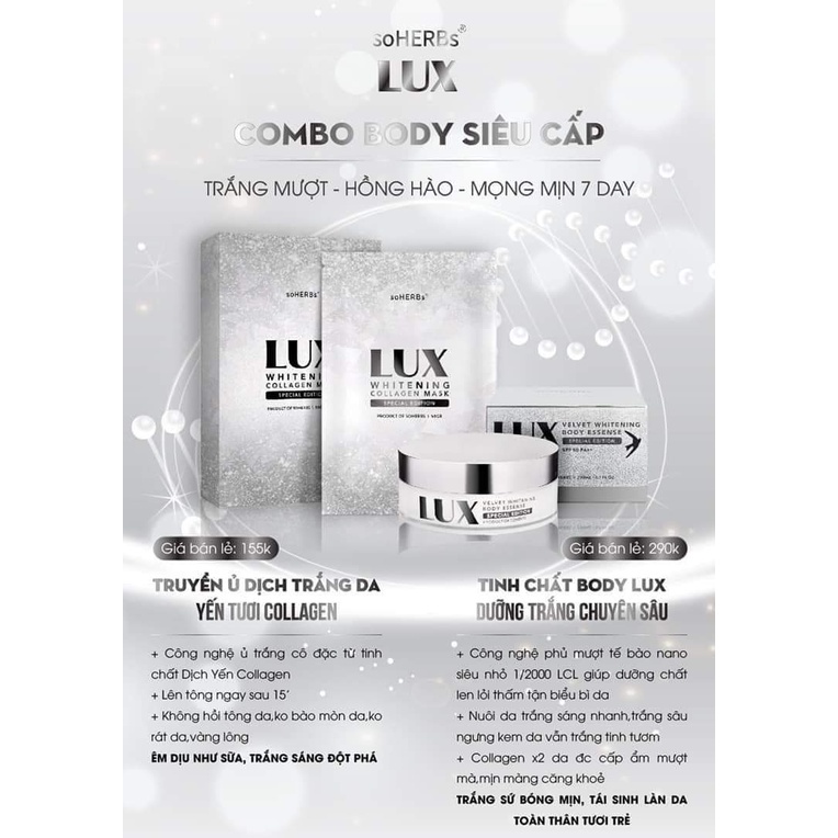 Kem Body Lux Dưỡng Trắng Da Từ Tinh Chất Yến Tươi Collagen  - PINK NATURAL BEAUTY | BigBuy360 - bigbuy360.vn