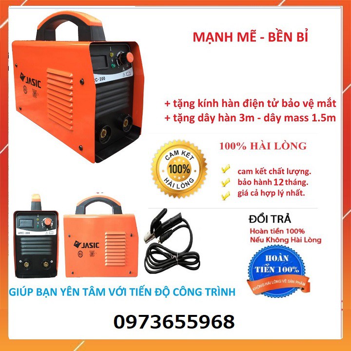 máy hàn điện tử ARC 200E  ( CỰC  RẺ , CỰC BỀN )  BẢO HÀNH 18 THÁNG