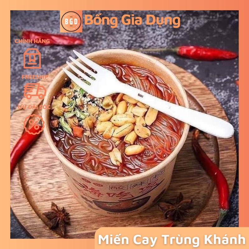 Miến Trùng Khánh , Miến Hộp Chua Cay Trùng Khánh Đồ Ăn Vặt Cay