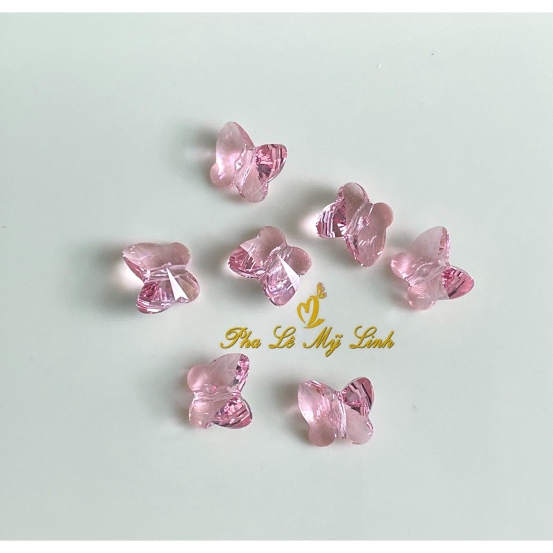 5 viên pha lê Swarovski Butterfly 8ly và 10ly