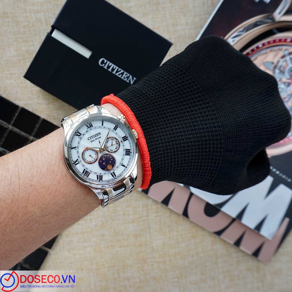 Đồng hồ nam CITIZEN ECO-DRIVE MOONPHASE AP1054-80A