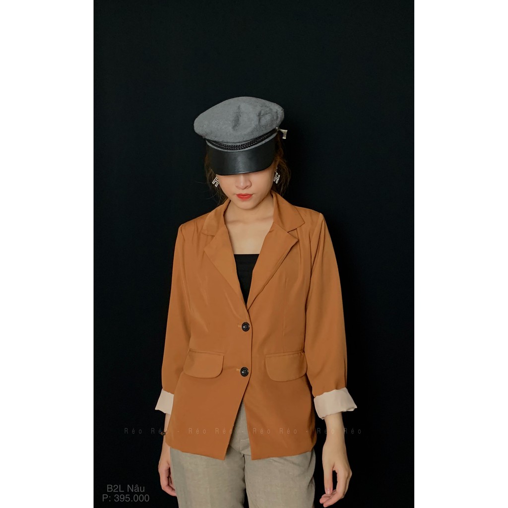 Blazer 2 lớp lót lụa cao cấp,cực kỳ mát, mềm mại và trẻ trung | BigBuy360 - bigbuy360.vn