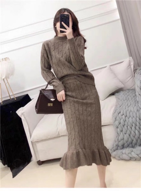 Set len đuôi cá ảnh thật