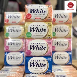 Xà phòng tắm kao white nhật 130g
