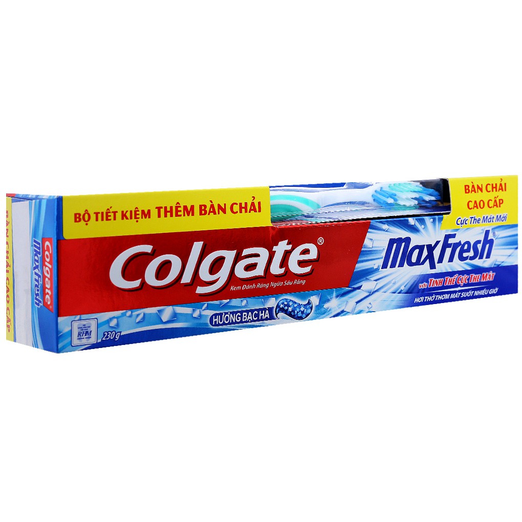 Kem đánh răng Colgate MaxFresh 230g Tặng bàn chải