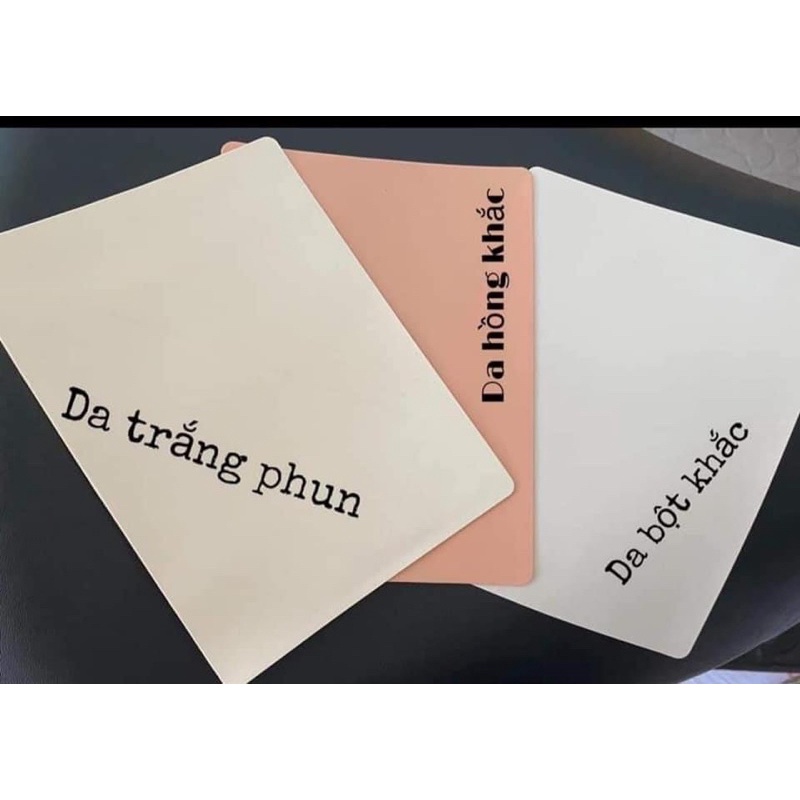 Da hồng cứng da trắng . da xám khắc  phun xăm