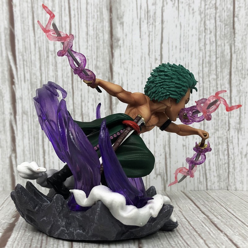 💝[Siêu Sale] Mô hình Chibi Zoro băng mũ rơm( one piece )