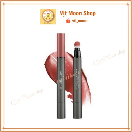 son Burberry velvet crush 25 đỏ nâu hàng sẵn
