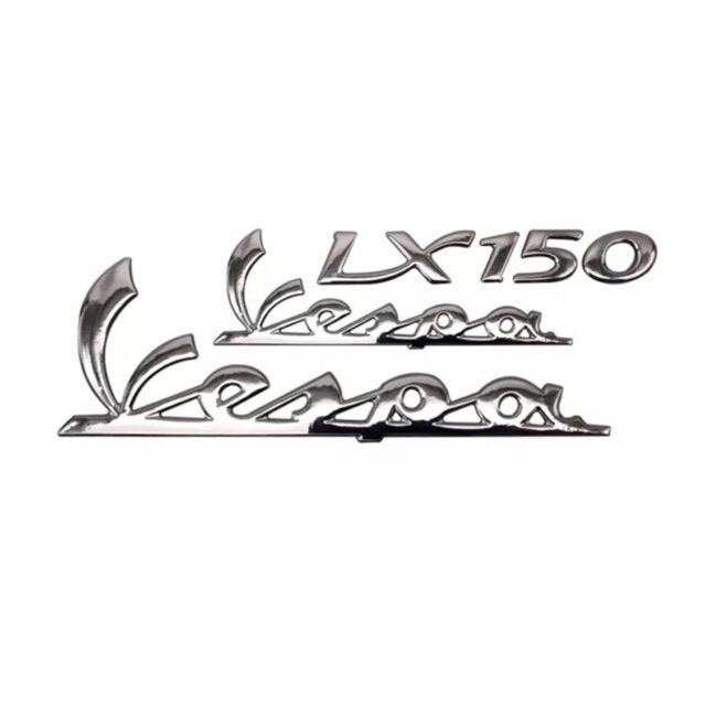 Bộ 3 Logo Vespa Lx 125/150!