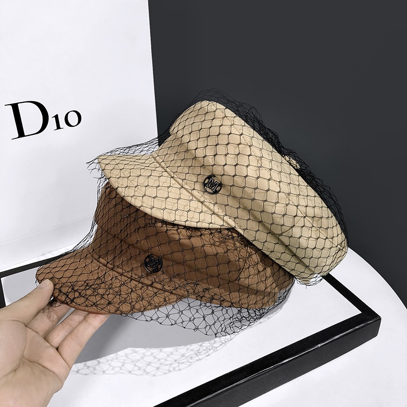 Mũ Beret Vải Gạc Phong Cách Retro Nhật Bản Mới Cho Nữ