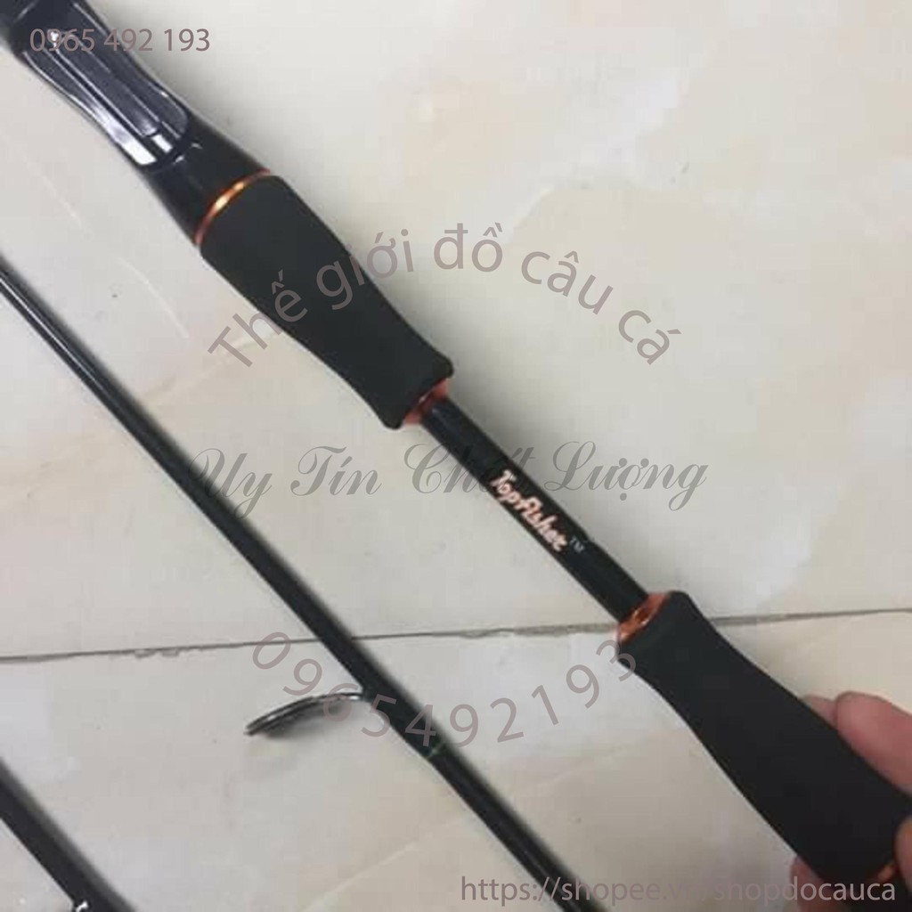 Cần câu lure 2 đọt Black ACE 1m8 ( rẻ vô địch )