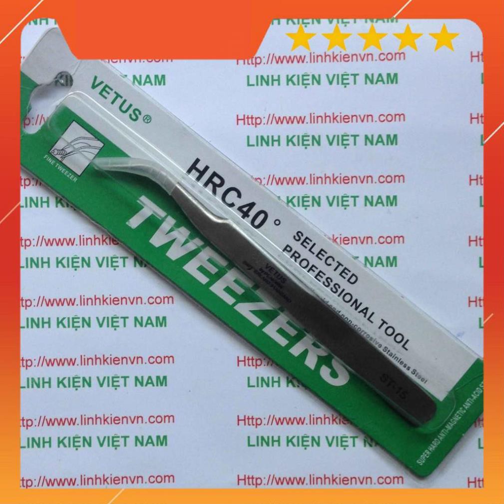 Pank kẹp linh kiện cong VETUS ESD-15 màu trắng