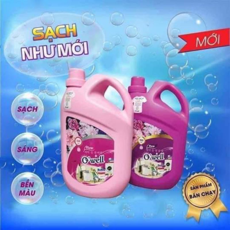 1 thùng 4 can nước giặt OWEL