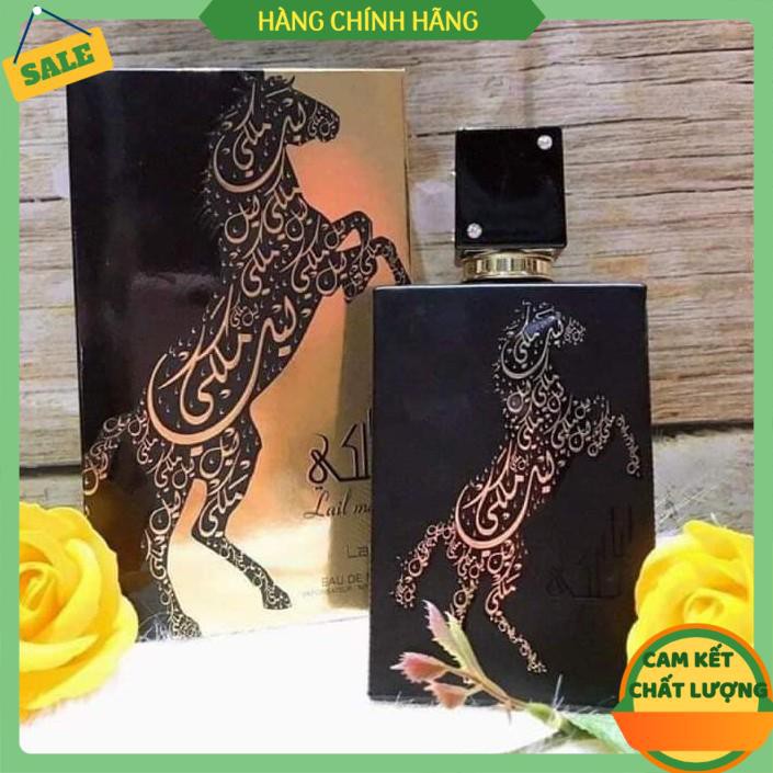 NƯỚC HOA NAM NỘI ĐỊA DUBAI – LATTAFA LAIL MALEKI 100ML – NGỰA – CHÍNH HÃNG