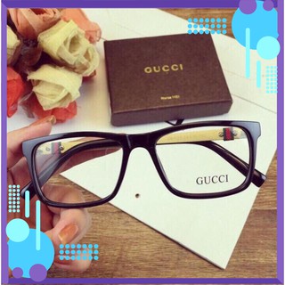 [Rẻ vô địch] Mắt Kính Giả Cận Gọng Kim Loại Gucci