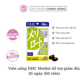Viên uống dhc melilot hỗ trợ thon chân 30 ngày