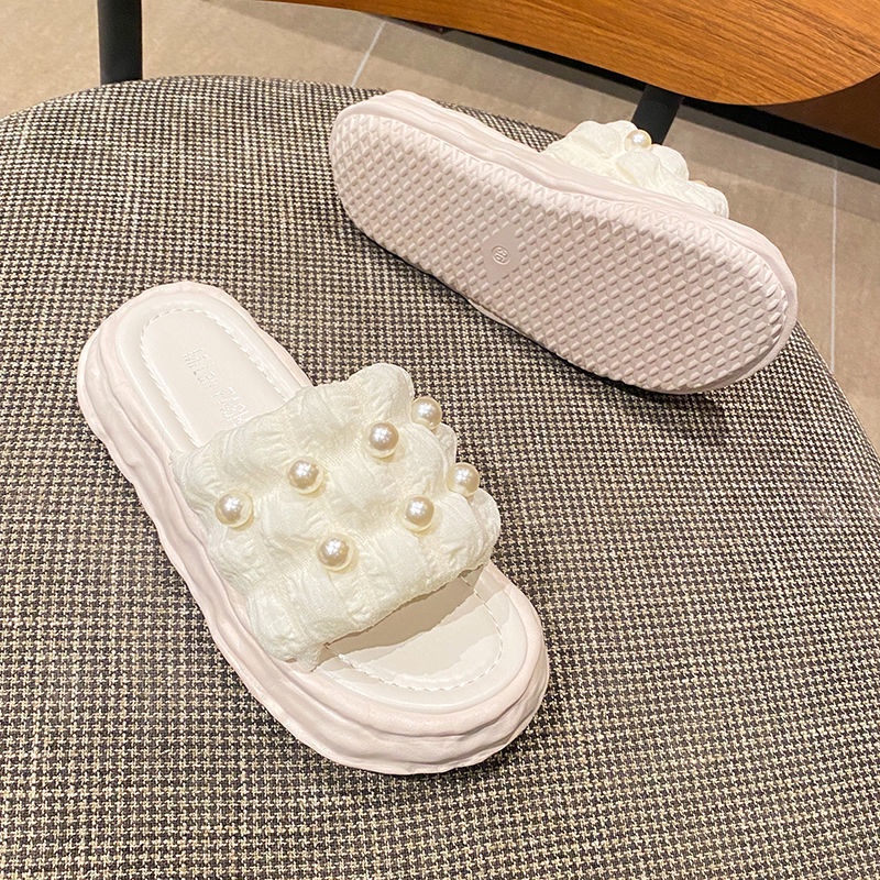 Dép Sandal Đi Ngoài Trời Đế Dày Phong Cách Thời Trang Mới