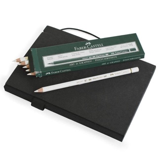 Chì đen/ trắng Faber Castell Polychromos