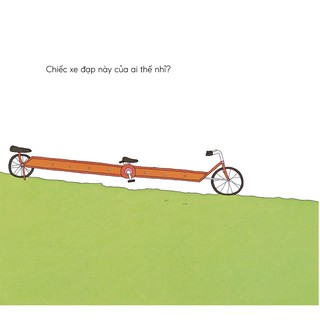 Sách Ehon CHIẾC XE ĐẠP CỦA AI THẾ NHỈ?