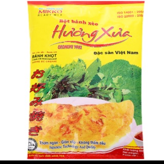 Bột làm bánh xèo hương xưa Mikko 500g