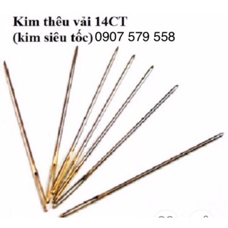 Kim thêu tranh chữ thập -kim đức