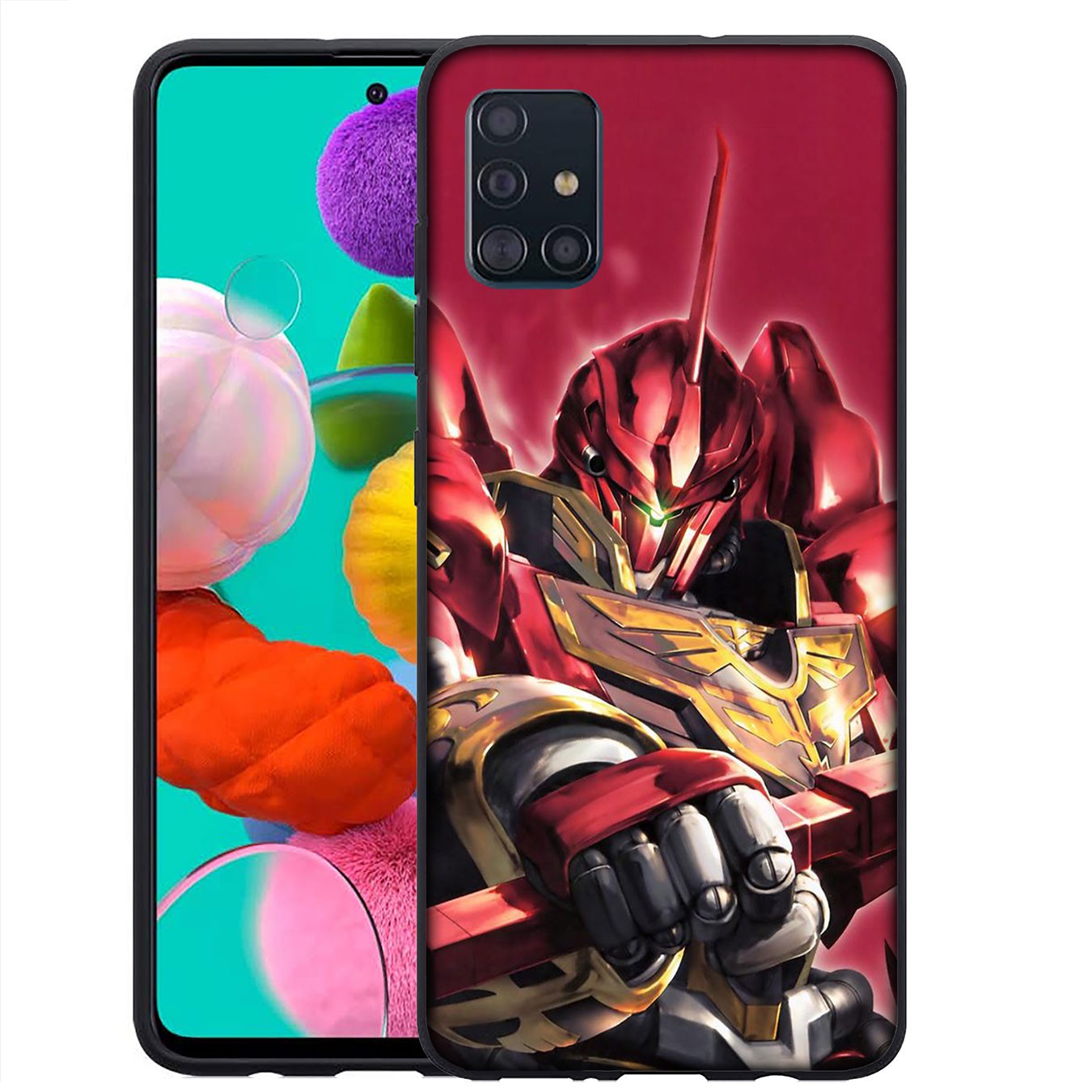 Samsung Galaxy A02S J2 J4 J5 J6 Plus J7 Prime A02 M02 j6+ A42 + Casing Soft Silicone Cartoon Gundam Phone Case