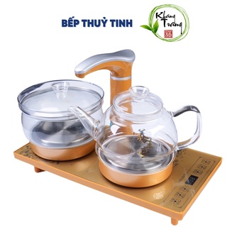 ) bếp thuỷ tinh ⚡ siêu ưu đãi ⚡ pha trà tự động xoay hoàn toàn cảm ứng 100%